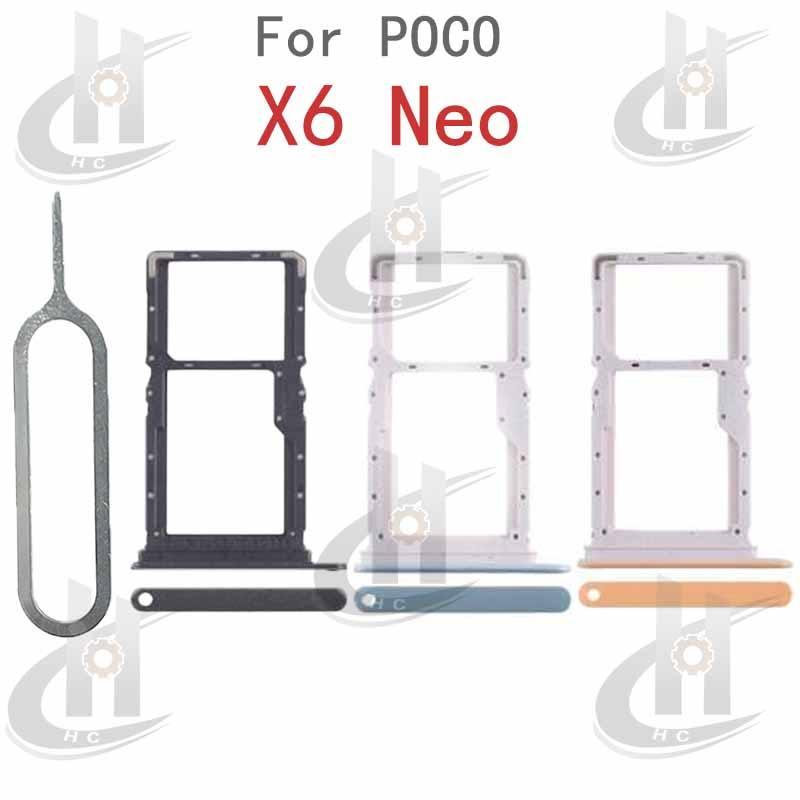For POCO X6 Neo Sim Card Tray Slot Holder Card Holder Reader SD Slot Adapter…