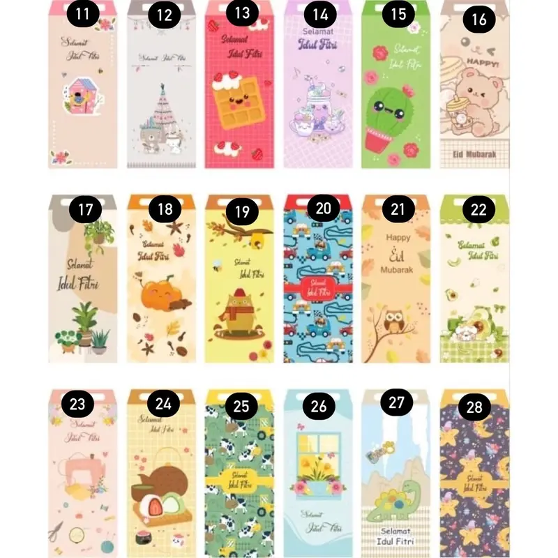 Amplop lebaran 100 pcs/ amplop lebaran murah/amplop lebaran custom 3