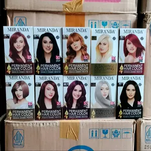 MIRANDA HAIR COLOR all warna 10ml+10ml