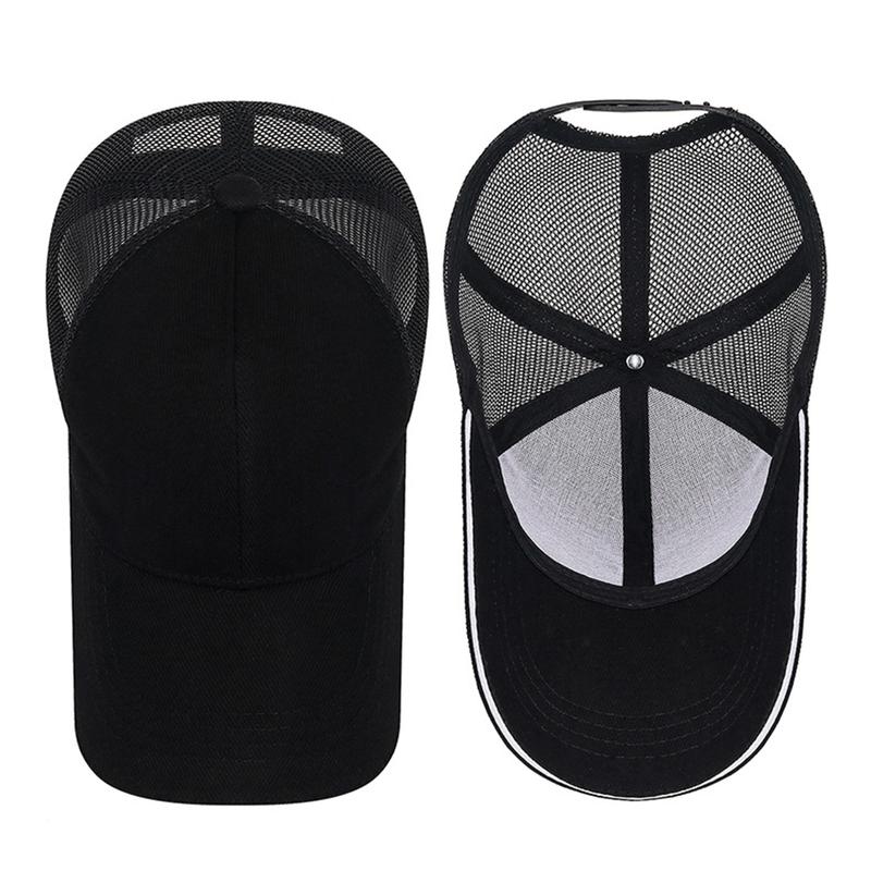 Product Introduction of Breathable Mesh Summer Baseball Cap Women Men Simple Color Golf Hat for Outdoor Cycling Running Sports Caps Basketball Football Hip Hop Fitted Cap 38