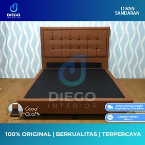 [PROMO] Divan Dipan Ranjang Tempat Tidur Sandaran Milan Untuk Kasur Matras