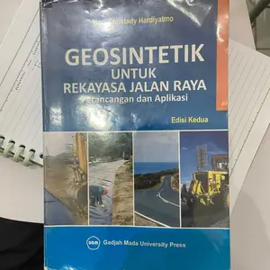 Buku Geosintetik untuk Rekayasa Jalan Raya edisi 2 kedua by Hary Christady Hardiyatmo