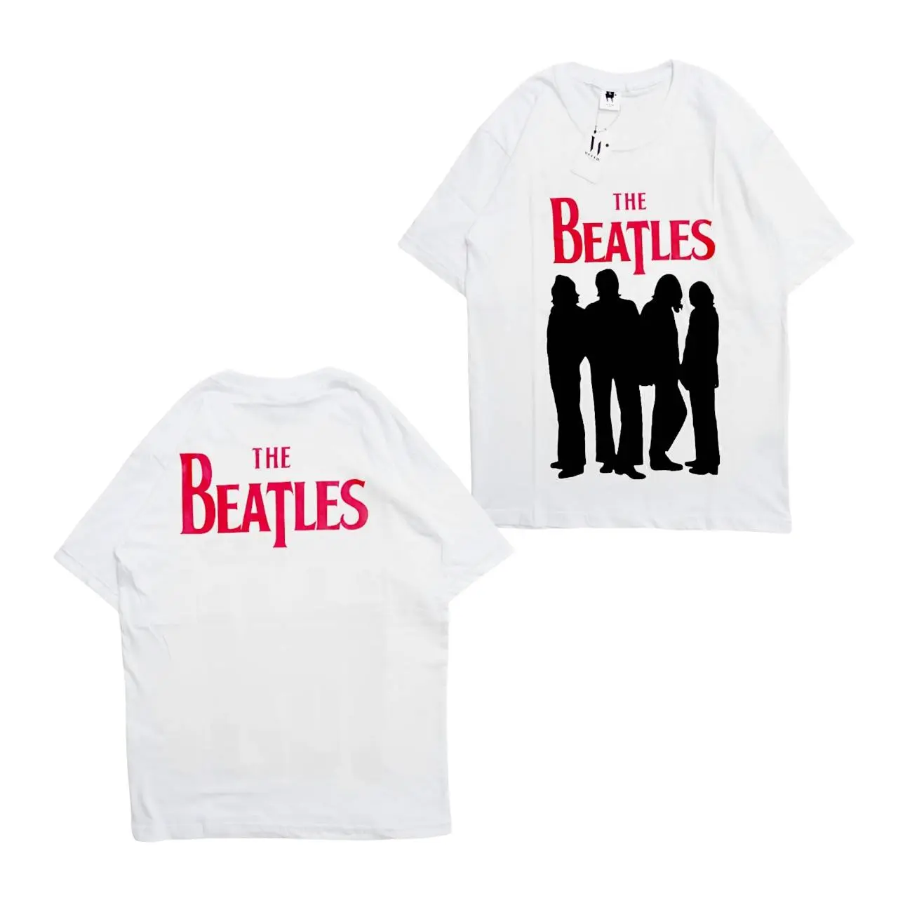 Kaos Woopie Project Tshirt Musik Band Metal ACDC THE BEATLES Pria Wanita Atasan Distro  Dewasa Motif Keren katun Combed 24s Sablon Plastisol