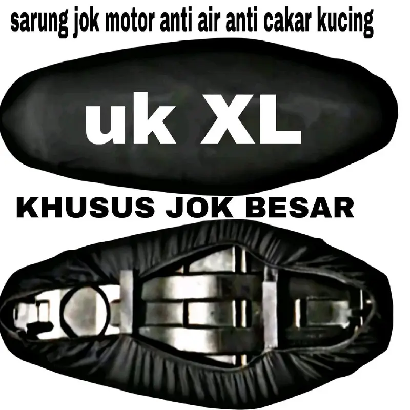 Sarung Jok Motor Anti Cakar Kucing Anti Air Ukuran Besar Jumbo Pcx Nmax Aerok Adv Vario 160 Xmax Skywave Lexi Freego Scoopy Genio Piago - Motorcycle 0