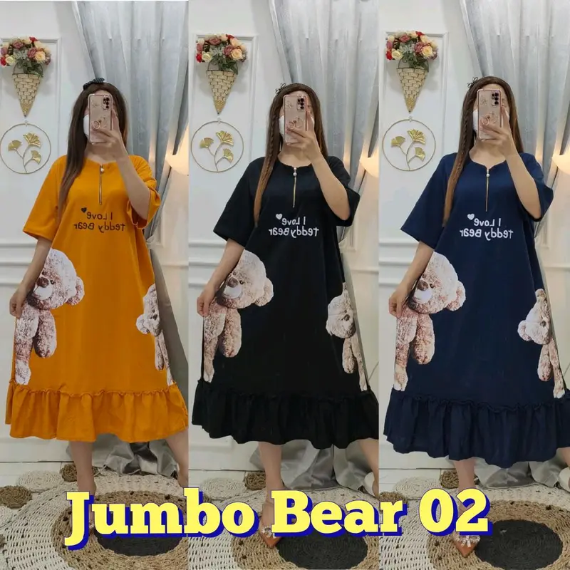 Dress Voxy Jumbo Sablon Busui 5