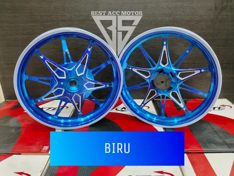 VELG KTC PALANG 10 BINTANG VARIO BEAT SCOOPY VARIO 125 VARIO 150 ORIGINAL KTC velg bintang ktc RACING VELG VARIO BEAT SCOOPY 3