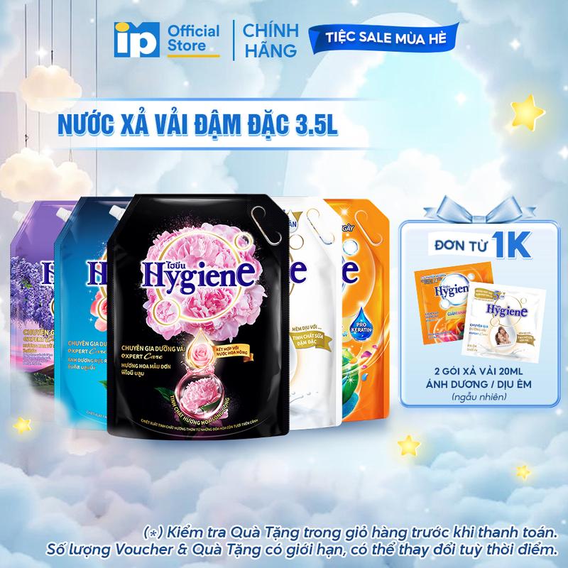 Nước Xả Vải Đậm Đặc Hygiene 3.5L