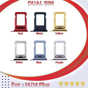 card sim / tempat kartu dual / ganda 14 / 14 plus new