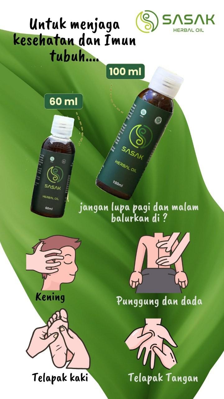 Product Introduction of Sasak Herbal Oil 100ml Original 1