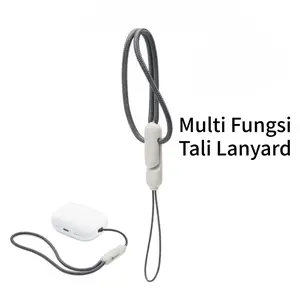 Multi Fungsi Universal Lanyard Phone Straps Anti Drop Tali Gantungan HP Kunci Airpods Incase TWS