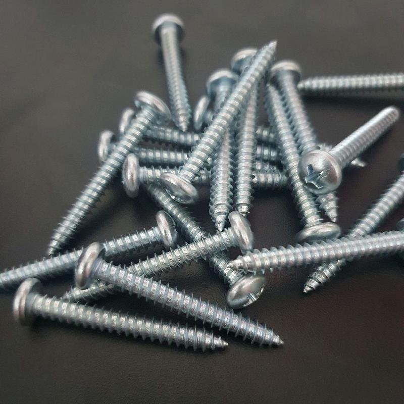 Paket Isi 100 Baut Skrup serbaguna ukuran 8mm,13mm,15mm,18mm,21mm,25mm,28mm,&45mm 7