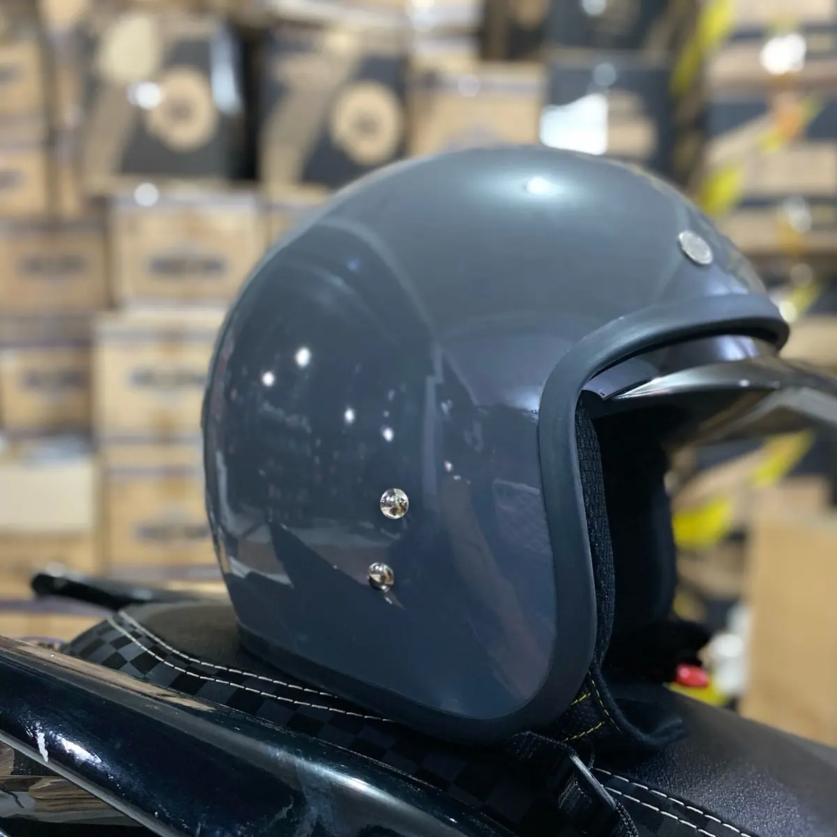 Helm MJM CAPELLO Helm bogo retro iner visor pet Helm mds magnum SNI helm bogo untuk pria dan wanita Motorcycle