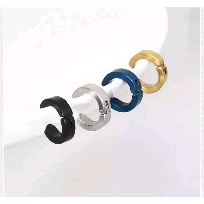 anting jepit korean style tanpa tindik (stainless) 3