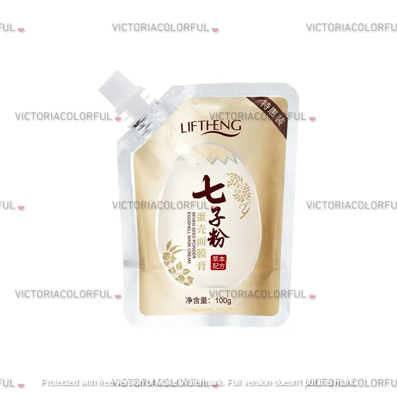 LIFTHENG~moisturizing yeast eggshell mask cream(masker wajah telur)