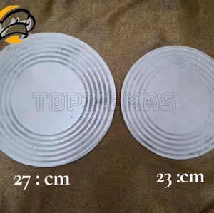 Tatakan alas anti gosong 23cm dan 27cm alas cetakan Kue & panci aman & rapi! Aluminium