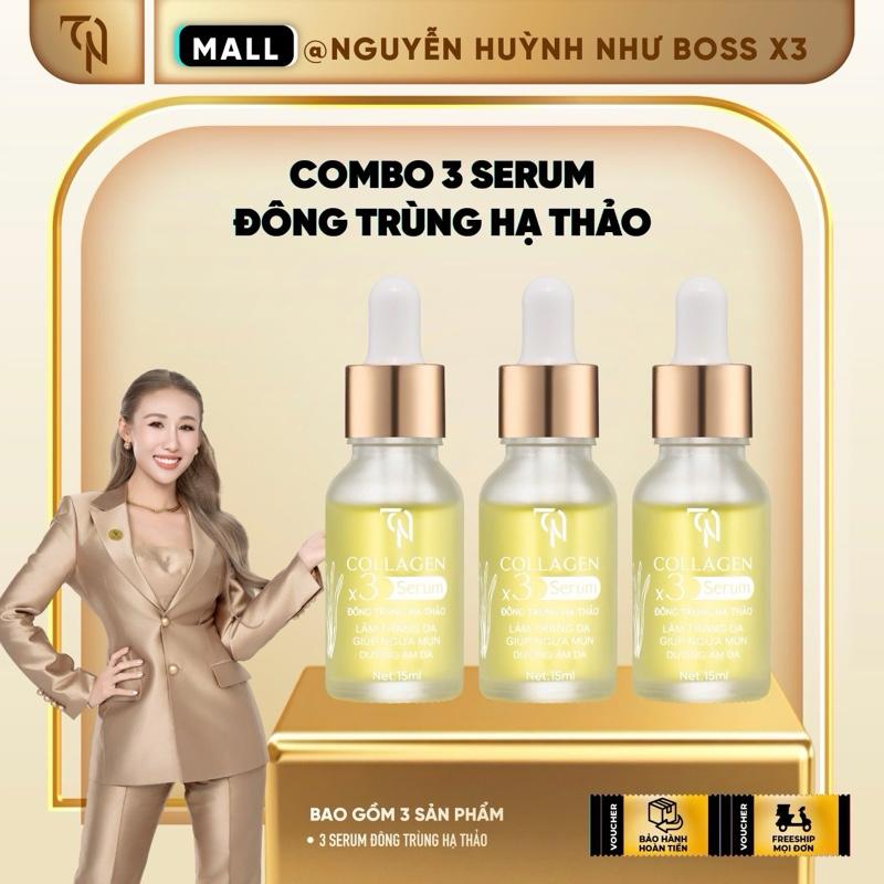 Sỉ 3 Chai Serum Đông Trùng Hạ Thảo Hỗ Trợ Cấp Ẩm Dưỡng Da - Mỹ Phẩm Đông Anh