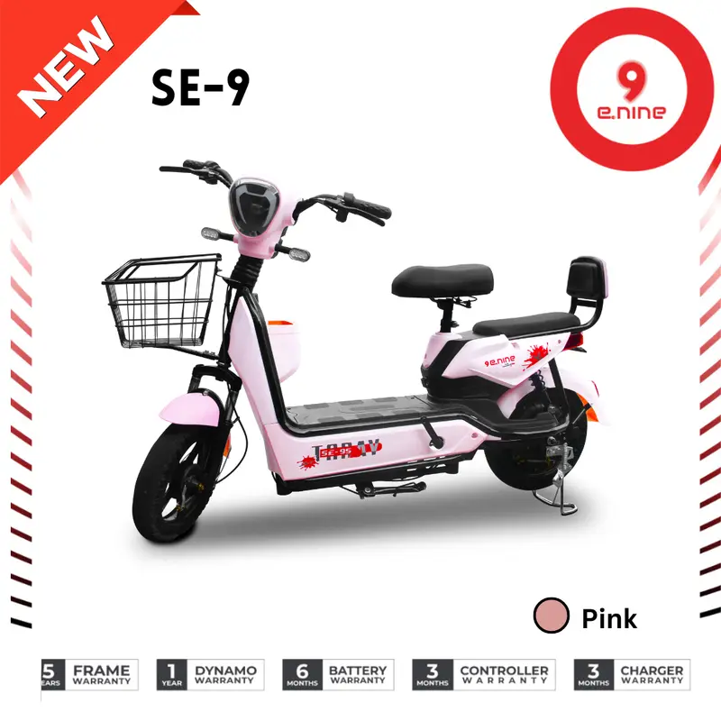 [ENINE x Muchazir] ENINE SE-9 NEW - SEPEDA LISTRIK - FUTURISTIK DESIGN (GARANSI RESMI) 3