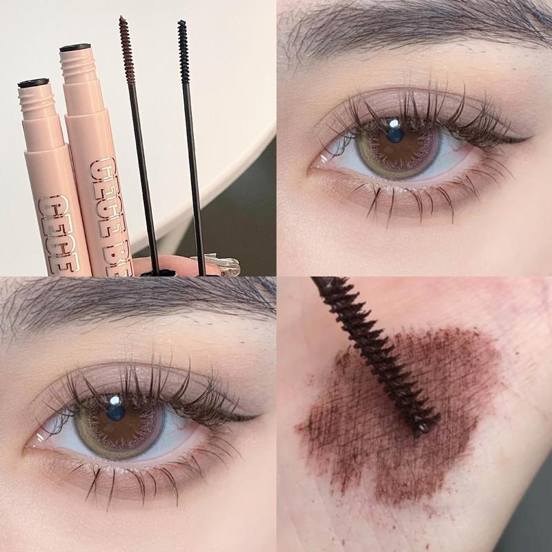 Mascara Lâu Trôi Gege Bear, Dài, Dày, Uốn Cong, Tự Nhiên, Không Thấm Nước, Thích Hợp Cho Người Mới Bắt Đầu 5