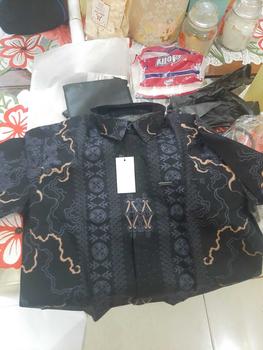 Product Review of Laskala Batik Premium Sentani Kemeja Batik Pria Slimfit Lengan Panjang from s**o 1