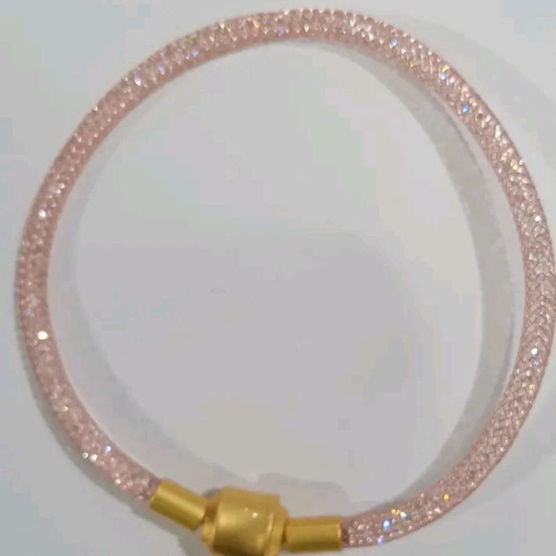 Gelang Kawat Gelang kristal Glitter Anak-anak Kunci Gold Aksesoris Costume 1