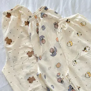 Cho Pants - Celana Tidur / Celana Santai / Celana Rumah Korea / Celana Lucu Kartun Beruang