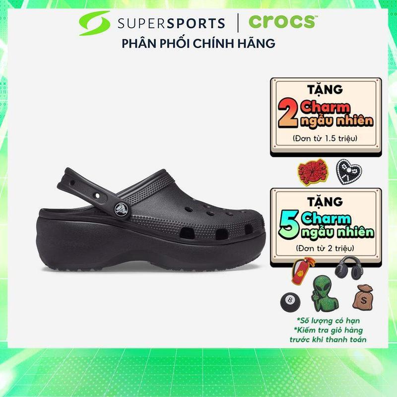  Giày nhựa nữ Crocs Platform Classic - 206750-001 