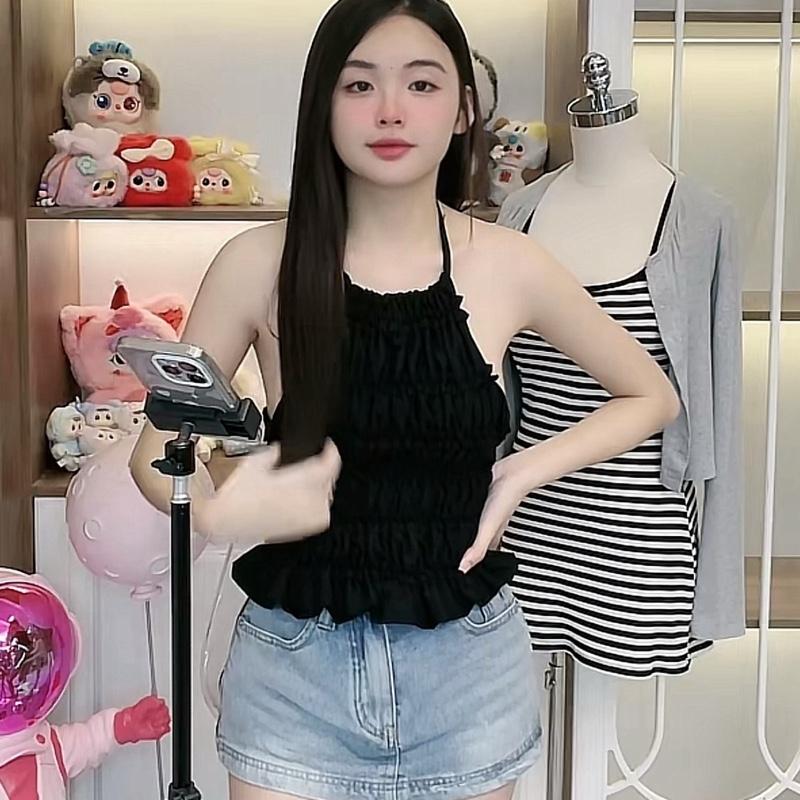 Áo Cổ Yếm Thân Rúm Dành Cho Nữ By Trang Mun D71