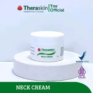 Theraskin Neck Cream Mencerahkan Lipatan Leher
