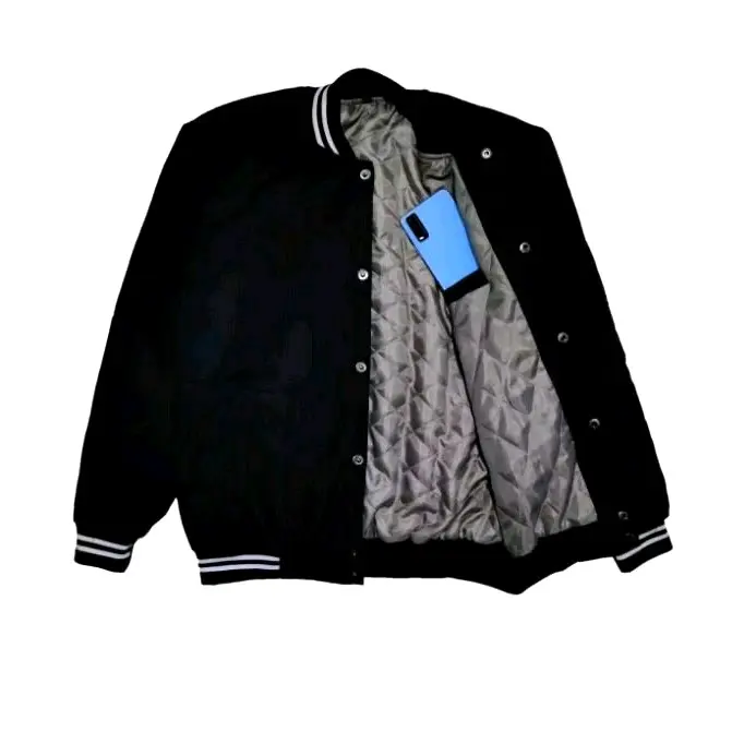 jaket varsity Pria Wanita polos
