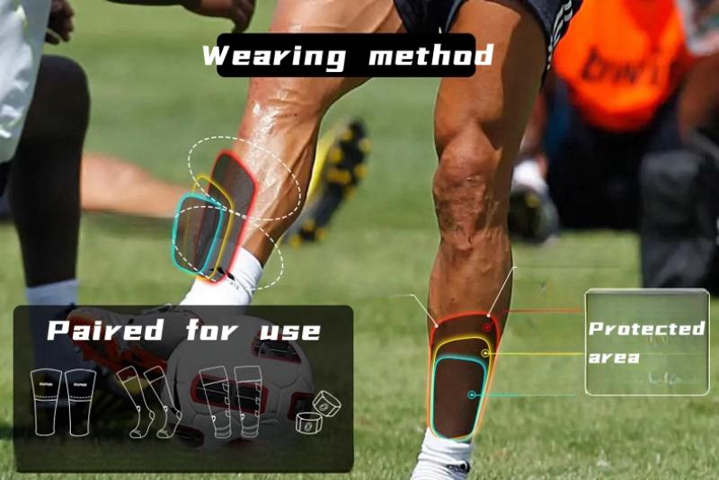 Product Introduction of Soccer Shin Pad Kids/Adults Leg Carf Protective Shin Pads Guard Board and Impact Resistantfor Adults and Teenagers 1