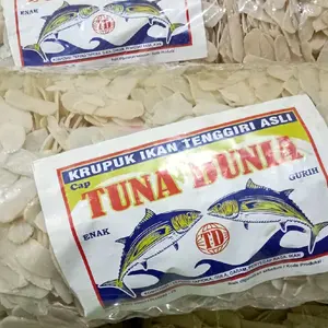 Krupuk Mentah Tuna/Krupuk Ikan Tuna Tenggiri 100% Original - Food