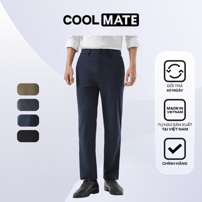   BU  Quần dài nam ECC pants dáng Taper - Coolmate 