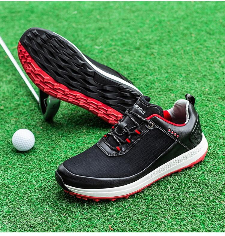 Product Introduction of 2024 Spring Autumn Golf Shoes Men Professional Golf Wears Breathable Spikeless Golfers Sneakers Anti Slip Walking Footwears 24