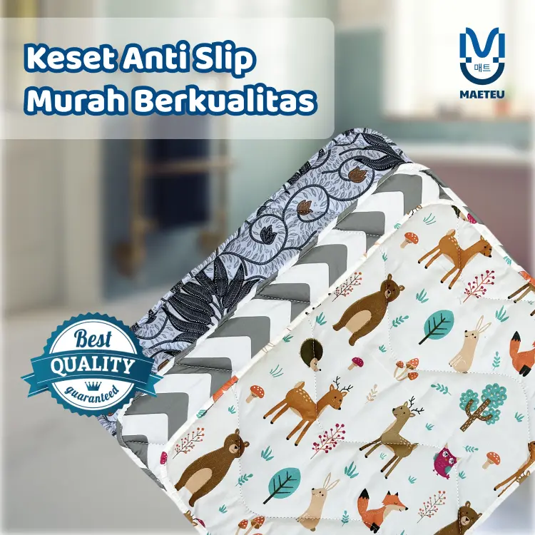 Keset Anti Slip Motif Random Lucu-lucu