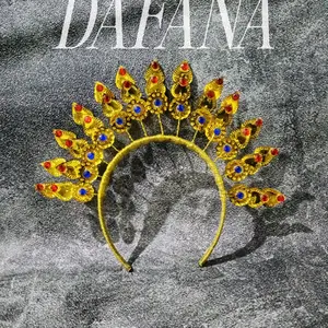 DAFANA Bando Nagin Bando Makassar Bando Adat Makassar Headbands COD Kualitas Tinggi Unik Dibuat dengan Tangan Sendiri