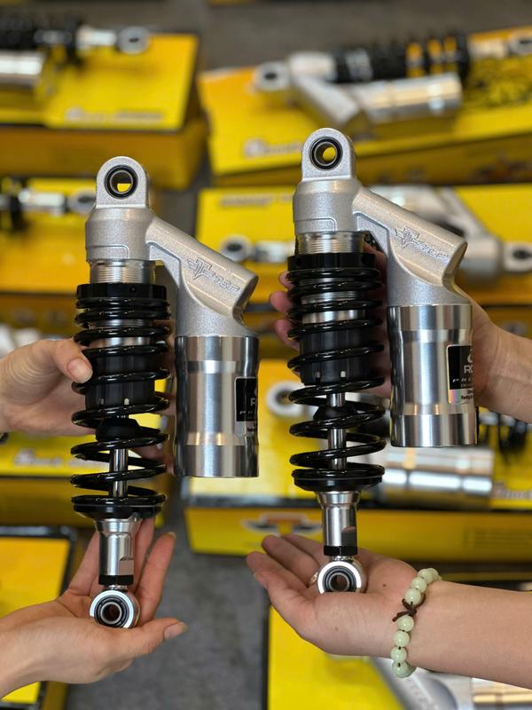 Phuộc TEPRACING có bình dầu mod tem rcb chính hãng cho sirius,ju,taurus (Phụ kiện xe máy )