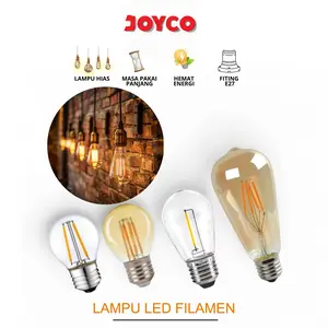 Lampu Led Filamen 2w 3w 4w Bohlam Pijar Edison Cafe G45 ST64