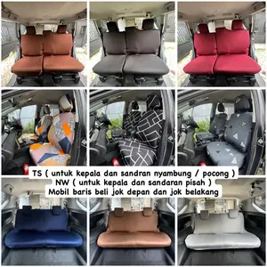 Sarung Jok Mobil Cover Jok Mobil Elastis Bahan Polyester Elastis Halus Lembut All Size Untuk Semua Jenis Jok Mobil Mudah Dipasang