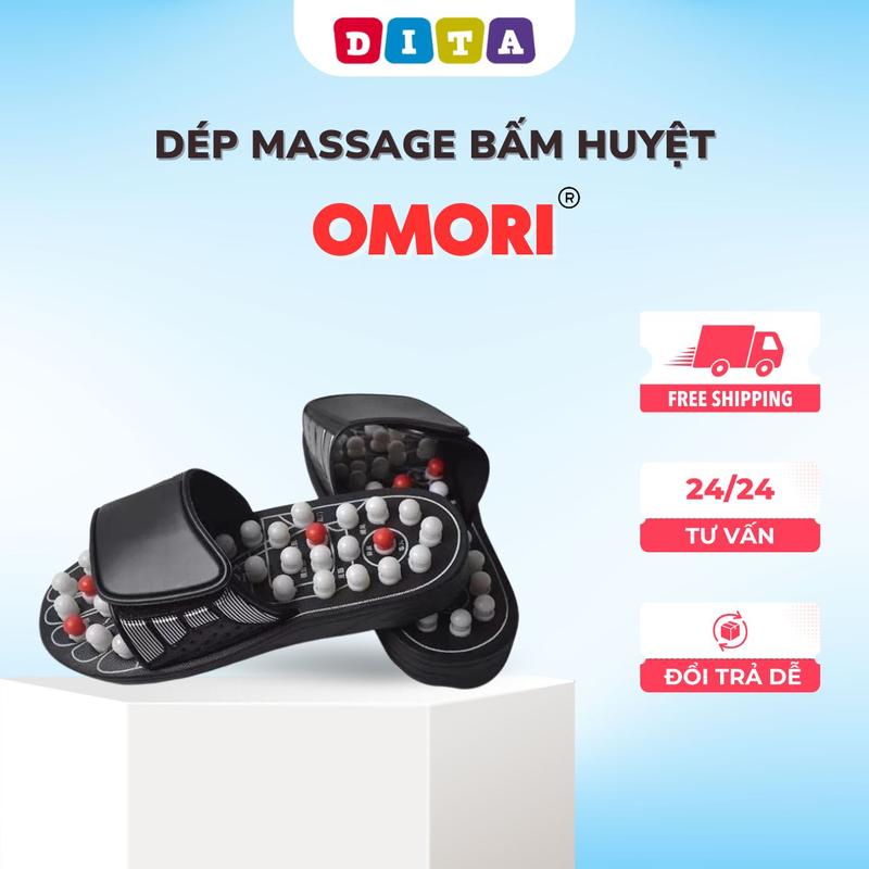  Dép massage OMORI Bấm Huyệt Bàn Chân Lưu Thông Máu Huyết 