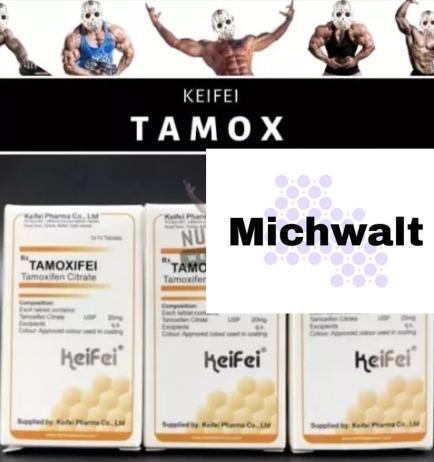 MICHWALT Tamoxifen Tamox Tam0fen Nolvadex Nolva Pct Estrogen Blocker 20mg 30 tabs Keifei