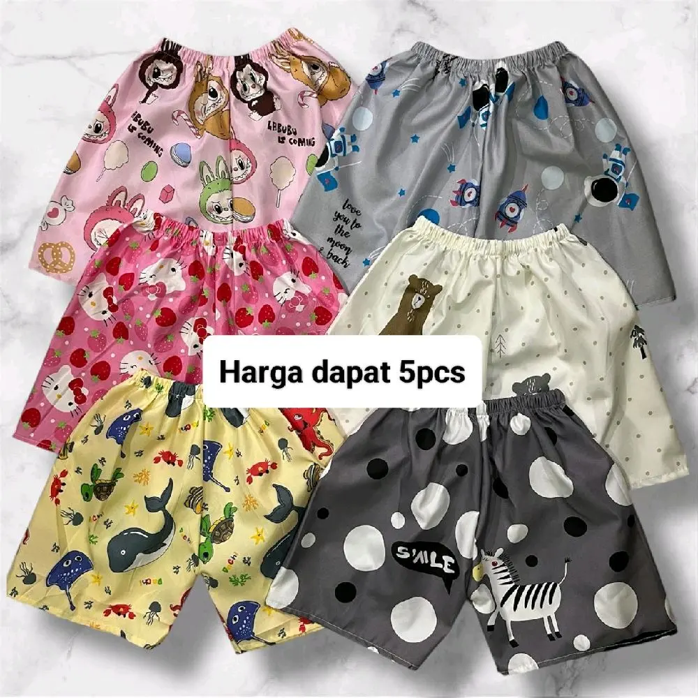 PAKET 5 PCS Celana Pendek Anak 1 - 10tahun | Celana Kolor Anak