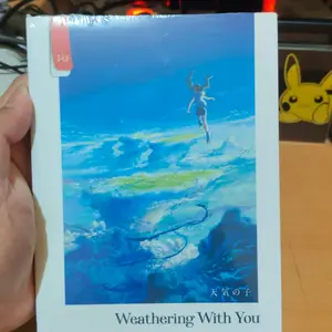Buku Novel Weathering With You by Shinkai Makoto anime