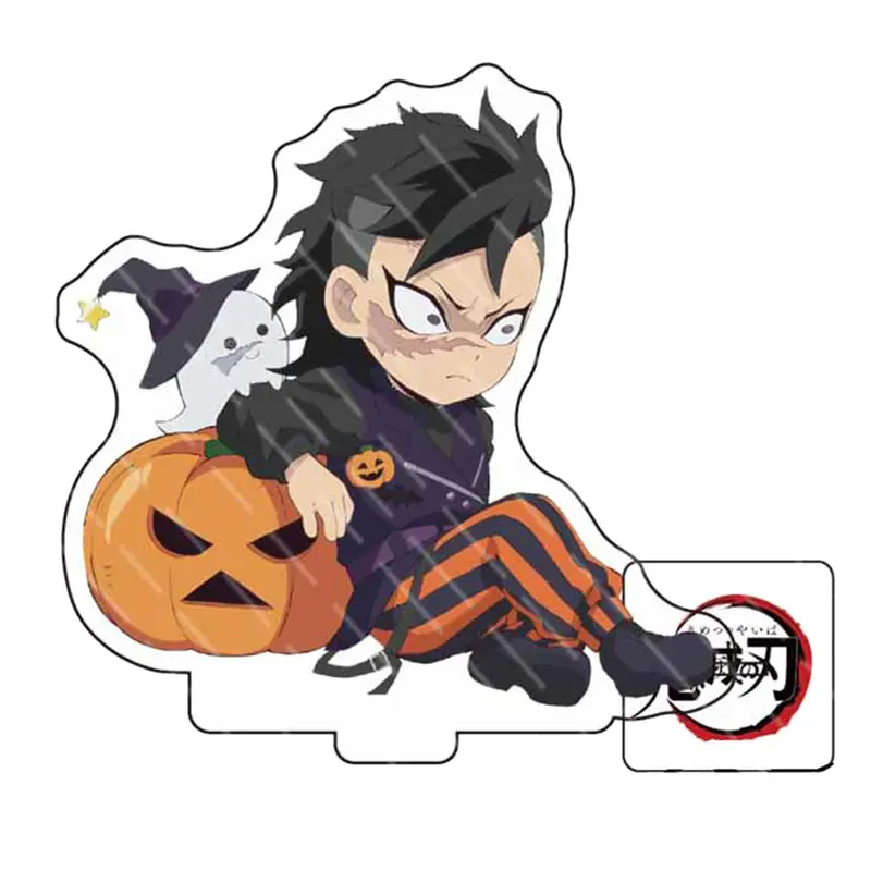 Mô Hình Halloween Demon Slayer, Chủ Đề Anime, Giá Chân Đế Để Bàn, Trang Trí Gia Đình Và Văn Phòng 3
