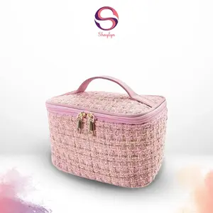 Tas Pouch Kosmetik Tas Make Up Organizer Alumunium Foil Tas Travel Bag Kosmetik Serbaguna BK6014