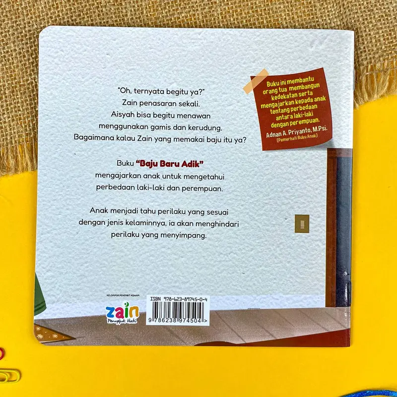 PO Seri Kujaga Diriku - Buku Cerita Bergambar Belajar Melindungi Diri - Zain 2