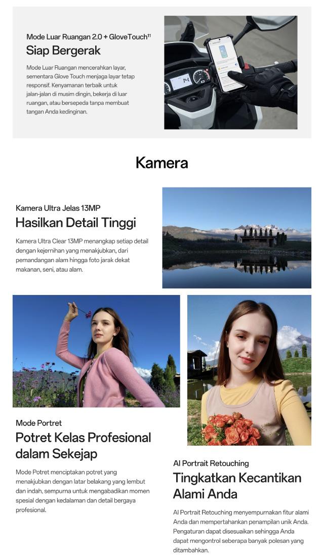 OPPO A6x 4GB/64GB & 4GB/128GB Smartphone [Snapdragon 685 4G, Layar Ultra Cerah 120Hz, Baterai 6500mAh]