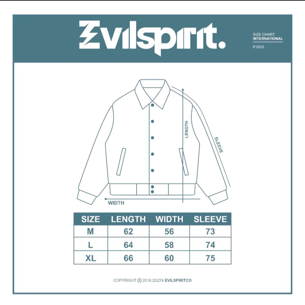 EVILSPIRIT VARSITY JACKET - QUILLA NAVY UNISEX Jaket Pria Wanita Fleece Tebal Zipper Baseball Panjang Vintage Bomber Casual Cowok Sweater Distro Nyaman Hitam Denim EVILSPIRIT VARSITY JACKET - QUILLA NAVY UNISEX Jaket Pria Wanita Fleece Tebal Zipper Baseball Panjang Vintage Bomber Casual Cowok Sweater Distro Nyaman Hitam Denim