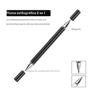 Lápiz Stylus 2 en 1 con Pantalla Táctil, Stylus Universal de Alta Precisión para iPad iPhone Tableta, Lápiz Capacitivo para Samsung Galaxy, Partes de Tableta