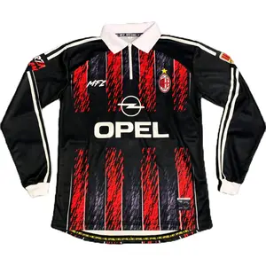 MFZ-RETRO LONGSLEVE FANTASY ( AC MILAN) ZIPPER MODEL