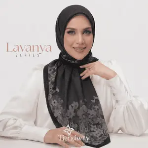NEW PRODUCT LAVANYA Series | Hijab Motif Voal Premium 115 x 115 cm - Muslim